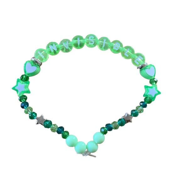 Taylor Swift Handmade Friendship Beaded Bracelet
“Invisible” - Picture 1 of 2
